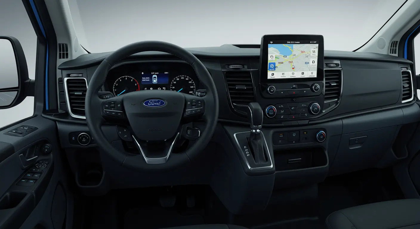 Advanced safety features in Ford Transit Passenger Van